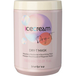 Inebrya Зволожуюча маска  Dry-T Mask для сухого, кучерявого та пошкодженого волосся 1000 мл (8008277263274)
