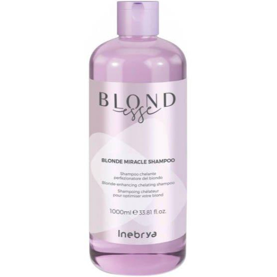 Inebrya Хелатуючий шампунь для блонду  Blonde Miracle Shampoo 1 л (8008277261461) - зображення 1
