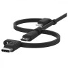 Belkin Boost Charge Universal USB to USB-C/Lightning/Micro USB 1m Black (CAC001bt1MBK) - зображення 2