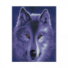 STRATEG Алмазная мозаика  «Волчица в лунном сиянии», 40х50 см FA20174 - зображення 1