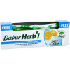 Dabur Зубная паста  Herb'l Отбеливающая соль и лимон 150 г + щетка (5022496181174) - зображення 1