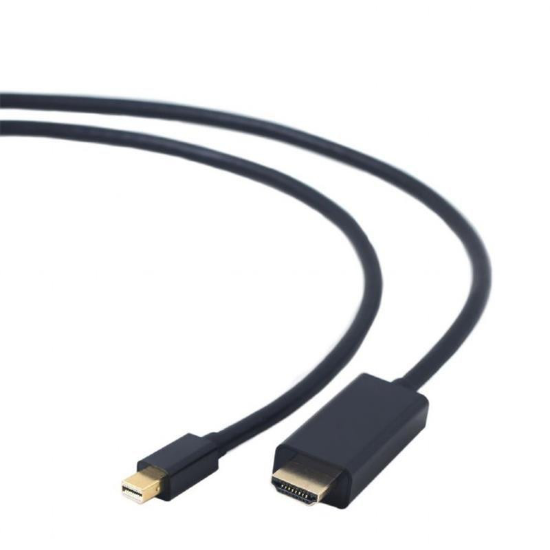 Cablexpert Mini DisplayPort - HDMI 1.8m Black (CC-MDP-HDMI-6) - зображення 1