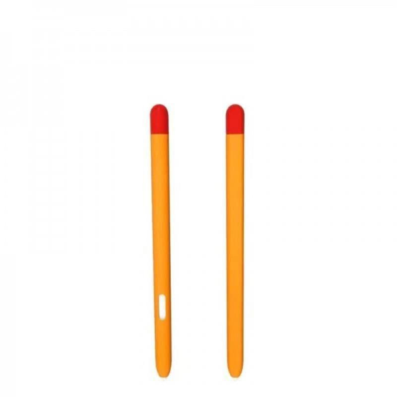 GOOJODOQ Чохол Matt 2 Golor TPU для стилуса Samsung Tab S7 11 T870 T875/S7+ 12.4 T970 T975 Orange/Red - зображення 1