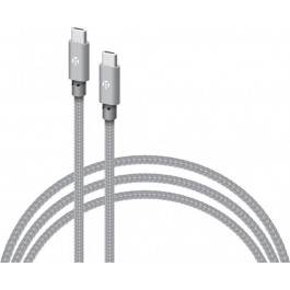Intaleo CBGNYTT1 USB Type-C to USB Type-C 60W 1m Grey (1283126559501)