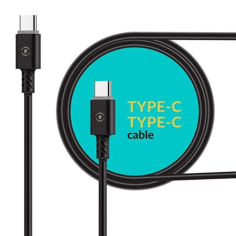 Piko USB-C to USB-C 1.2m Black (CB-TT11) - зображення 1