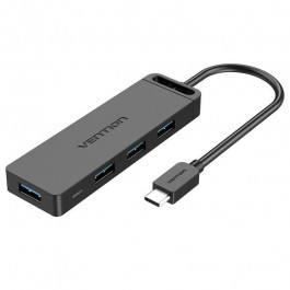Vention 4-Port Micro USB 0,15m Black(TGKBB)