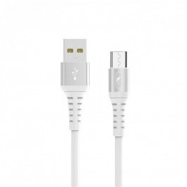 SkyDolphin S05V TPE Frost Line USB to Micro USB 1m White (USB-000552)