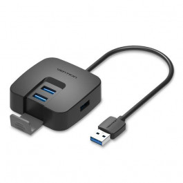 Vention 4-Port USB 3.0 0.5 м Black (CHBBD)