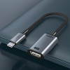 Cabletime USB Type-C to HDMI 0.15m v1.4 Gray (CP11A) - зображення 2