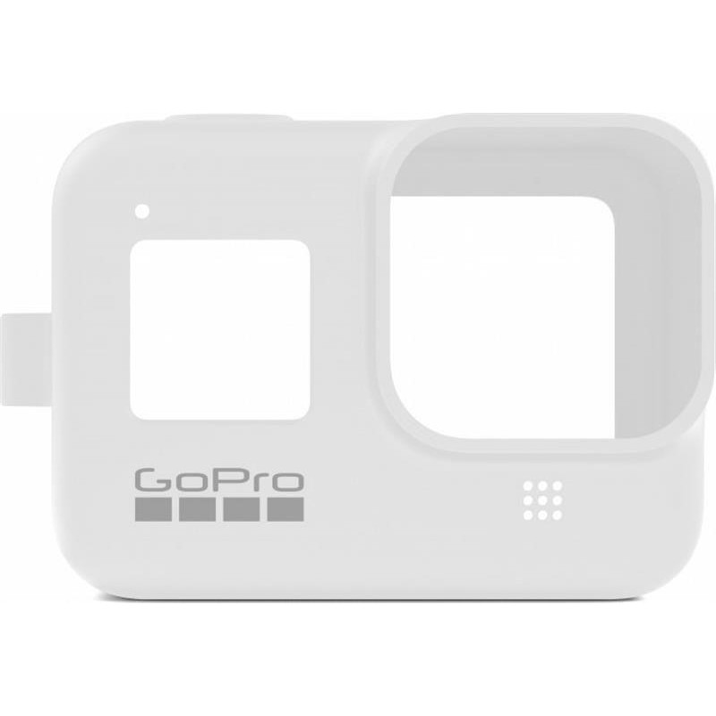 GoPro HERO8 Black Sleeve + Lanyard White Hot (AJSST-002) - зображення 1