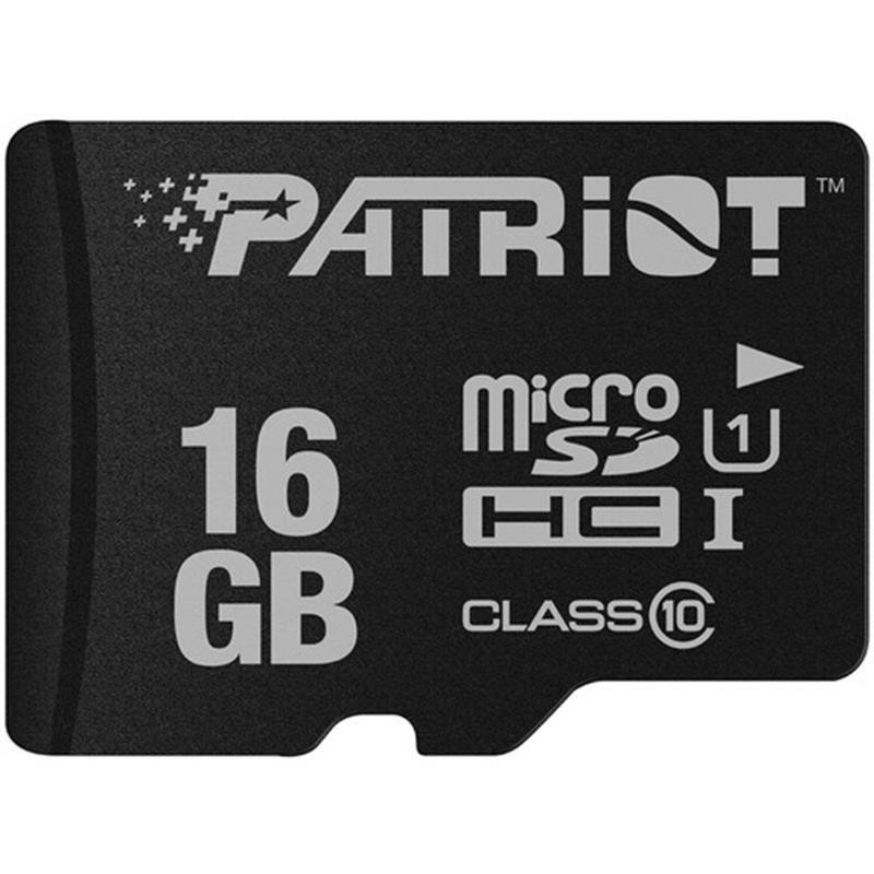 PATRIOT 16 GB microSDHC UHS-I LX PSF16GMDC10 - зображення 1