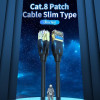 Vention S/FTP Cat.8 2m Black (IKIBH) - зображення 2