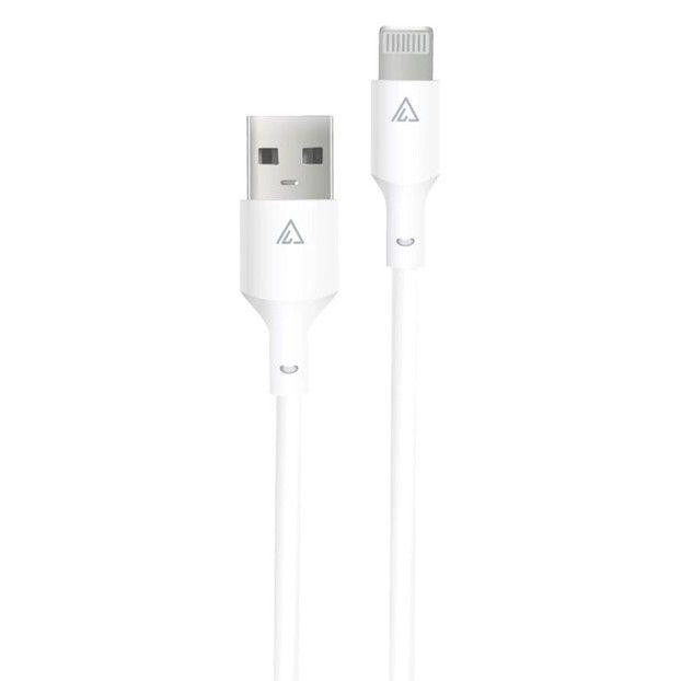 ACCLAB PwrX USB to Lightning 20W 1.2m White (1283126559549) - зображення 1
