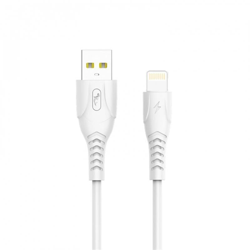 SkyDolphin S08L USB to Lightning 1m White (USB-000560) - зображення 1