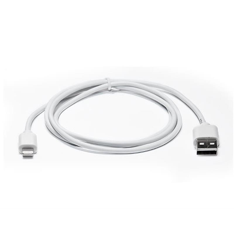 REAL-EL USB 2.0 AM to Lightning 1.0m white (EL123500033) - зображення 1