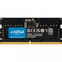 Crucial 8 GB SO-DIMM DDR5 4800 MHz (CT8G48C40S5)