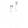 ACCLAB PwrX USB Type-C to Lightning 30W 1.2m White (1283126559556) - зображення 1
