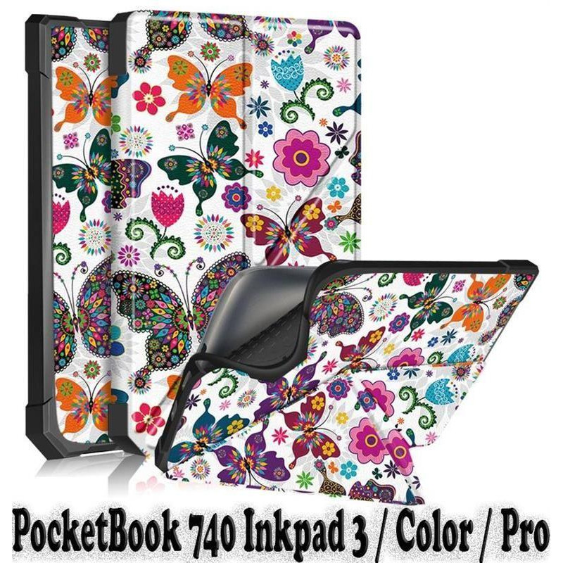 BeCover Обкладинка Ultra Slim Origami  для PocketBook 740 Inkpad 3 / Color / Pro Butterfly (707452) - зображення 1