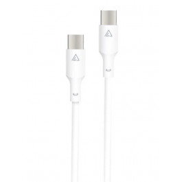 ACCLAB PwrX  USB Type-C to USB Type-C 60W 1.2m White (1283126559563)