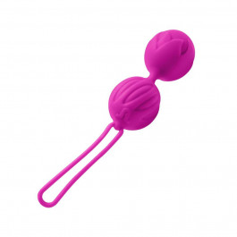 Силиконовые вагинальные шарики Inya balls (фиолетовый)