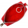 SHVIGEL Шкіряна жіноча ключниця червоного кольору на блискавці  (2416537) - зображення 3