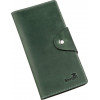 SHVIGEL Бумажник унисекс из винтажной кожи  16168 Зеленый - зображення 1