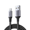 UGREEN US199 USB-A to Lightning MFi 2m Black (60158) - зображення 1