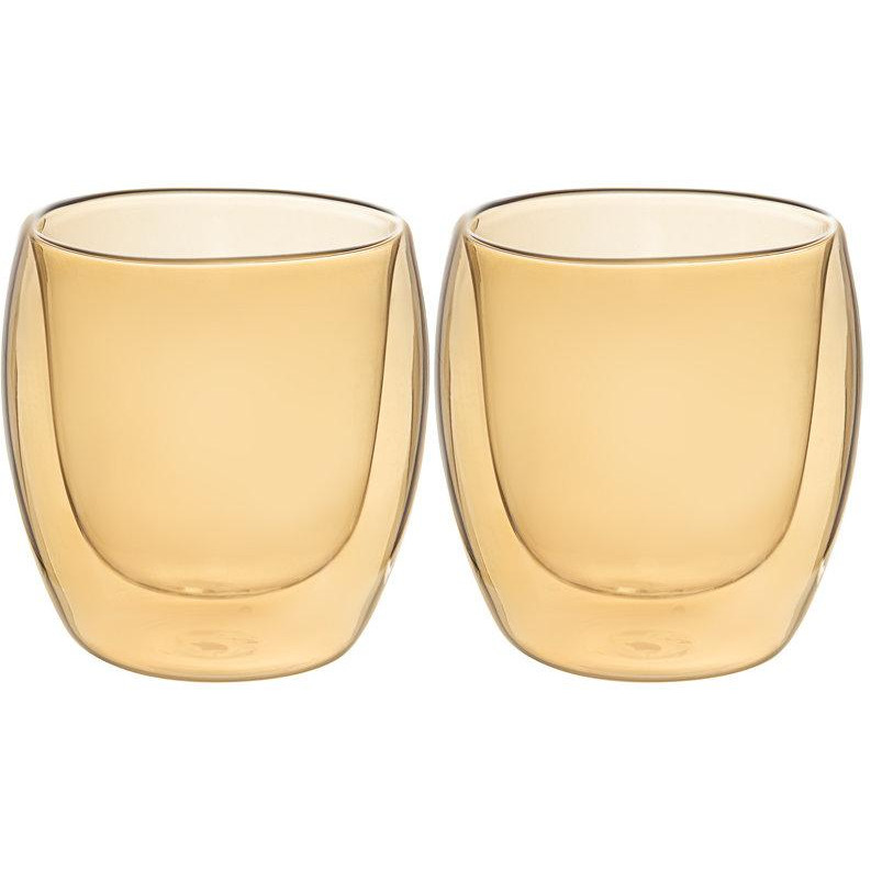 LeGlass Набір склянок з подвійними стінками 298мл 605-007 - зображення 1