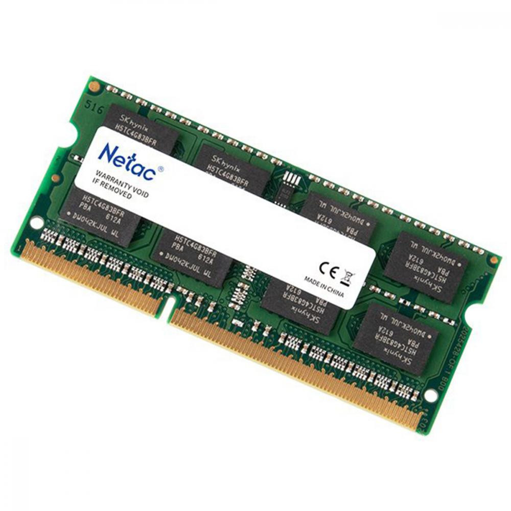Netac 8 GB SO-DIMM DDR3L 1600 MHz (NTBSD3N16SP-08) - зображення 1
