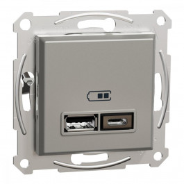 Schneider Electric Asfora USB 2.4А A+C Бронзова (EPH2700369)