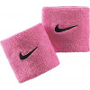 Nike Напульсники  Swoosh Wristbands 2 PK Pink Gaze/Oil Grey OSFM (N.000.1565.677.OS) (887791333179) - зображення 1