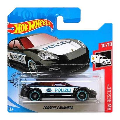 Hot Wheels Porsche Panamera Rescue 1:64 FYG20 Black - зображення 1