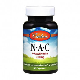 Carlson Labs NAC 500 mg 60 caps