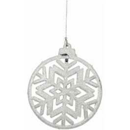 Christmas House Украшение декоративное Снежинка симметричная белая (8718861346732)