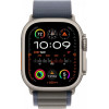 Apple Watch Ultra 2 GPS + Cellular 49mm Titanium Case with Blue Alpine Loop - Small (MREK3/MRFA3) - зображення 5