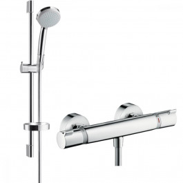   Hansgrohe Croma 100 Vario EcoSmart/Ecostat Comfort Combi 27032000