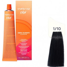 Inebrya Крем-фарба для волосся  Color 1/10 Black Blue 100 мл (8033219162193)