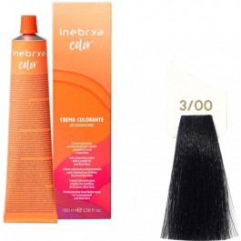 Inebrya Крем-фарба для волосся  Color 3/00 Intense Dark Chestnut 100 мл (8033219166740)