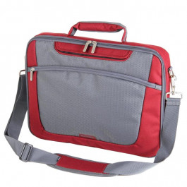Sumdex 15.6" Single Compartment Computer Brief, red (PON-301RD)