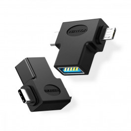 Vention USB-AF/Micro-USB/Type-C (CDIB0)