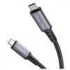 Hoco US01 USB Type-C 1.8m Black - зображення 2