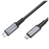 Hoco US01 USB Type-C 1.8m Black - зображення 4
