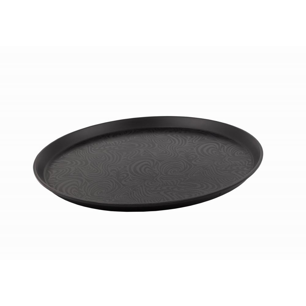 One Chef Таця кругла чорна з візерунком  40.5 см (201209) - зображення 1