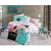 HOBBY Poplin Love Cats поплін полуторний рожевий (44774_1,5) (8698499144774) - зображення 1