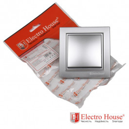 Electro House 1-клавишный Enzo Серебряный камень (EH-2181-ST)