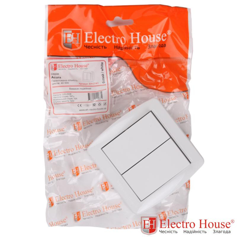 Electro House Accura 220В белый EH-2141 - зображення 1