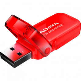 ADATA 64 GB UV240 USB 2.0 Red (AUV240-64G-RRD)