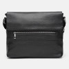 Borsa Leather Сумка  K13530-black чоловіча шкіряна чорна - зображення 2