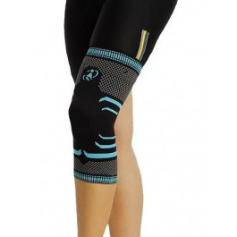 Morsa Cyberg Бандаж трикотажний на колінний суглоб з фіксацією колінної чашечки  Чорний розмір XXL 1 шт (86988110