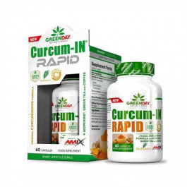   Amix Nutrition GreenDay Curcum-IN Rapid Куркумін 60 капсул